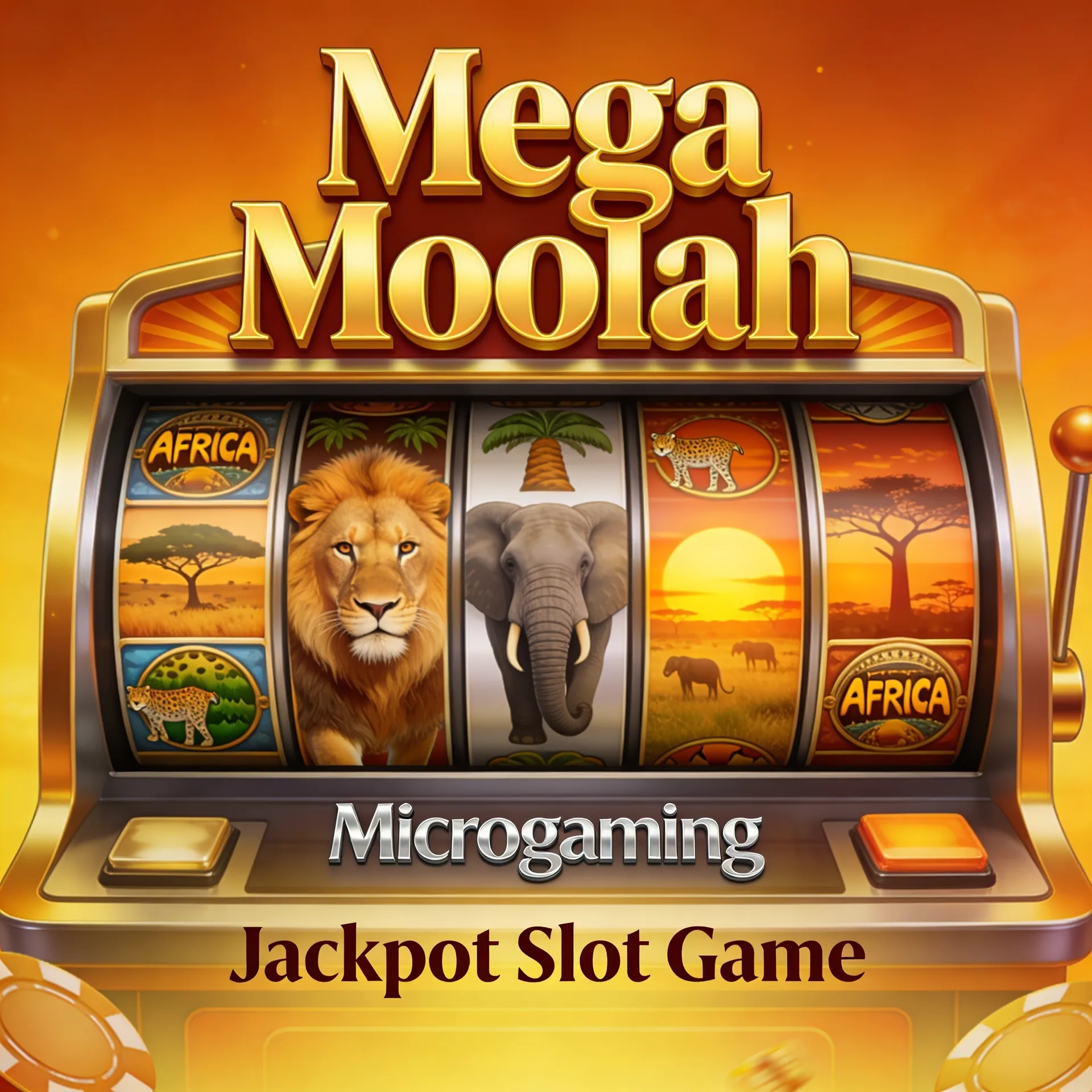 Mega Moolah slot by Microgaming at CasinoRank DE