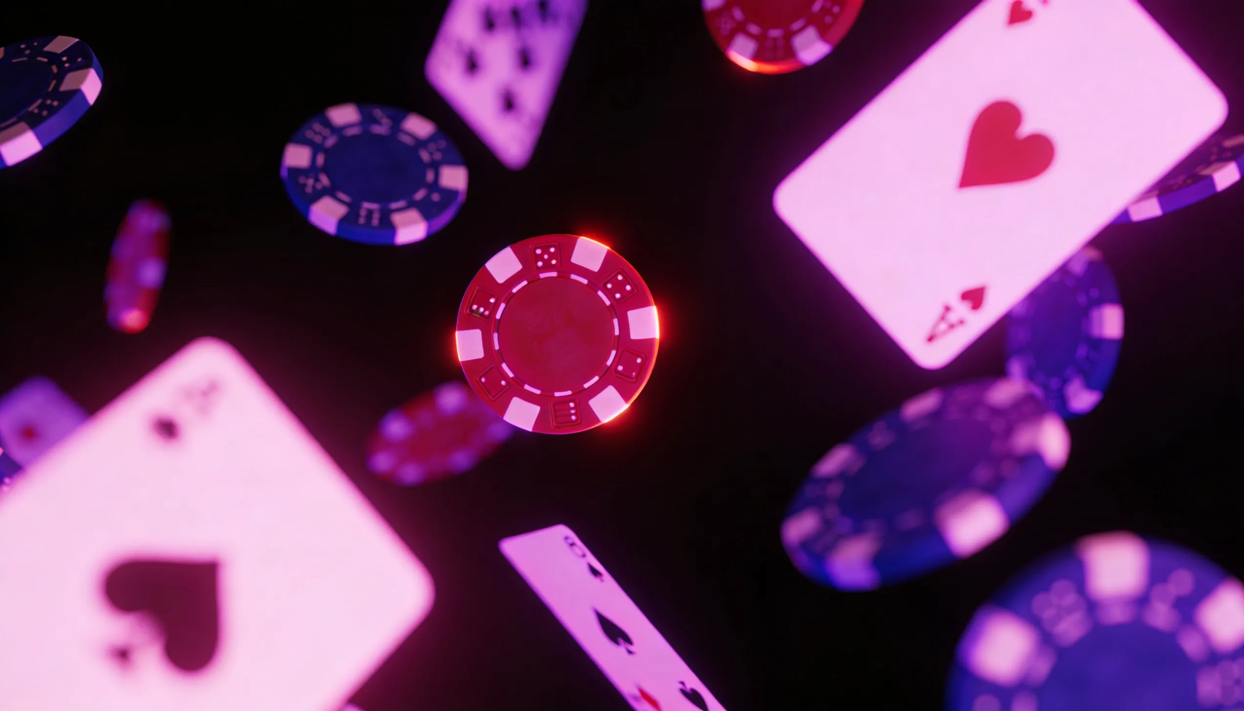 CasinoRank DE — dark neon casino background