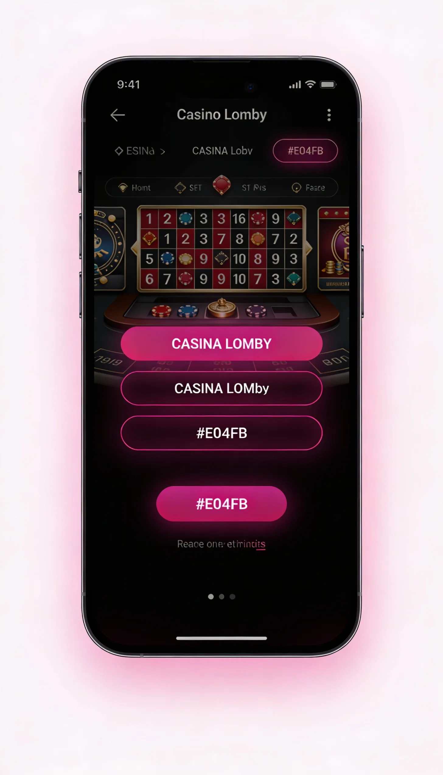 CasinoRank DE mobile casino app on smartphone